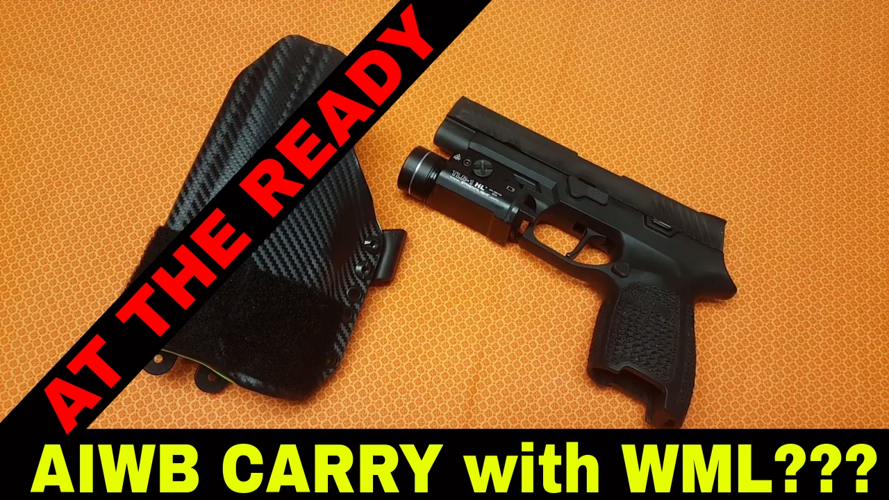 APPENDIX CARRYING WITH A WEAPON MOUNTED LIGHT? by At The Ready