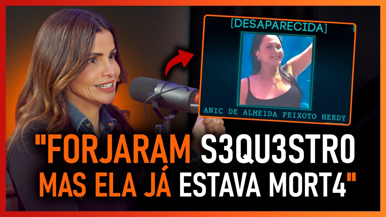 DELEGADA CRISTIANA ONORATO LEMBRA DO CASO DE ANIC HERDY QUE CONTOU COM APOIO DO DISQUE DENÚNCIA