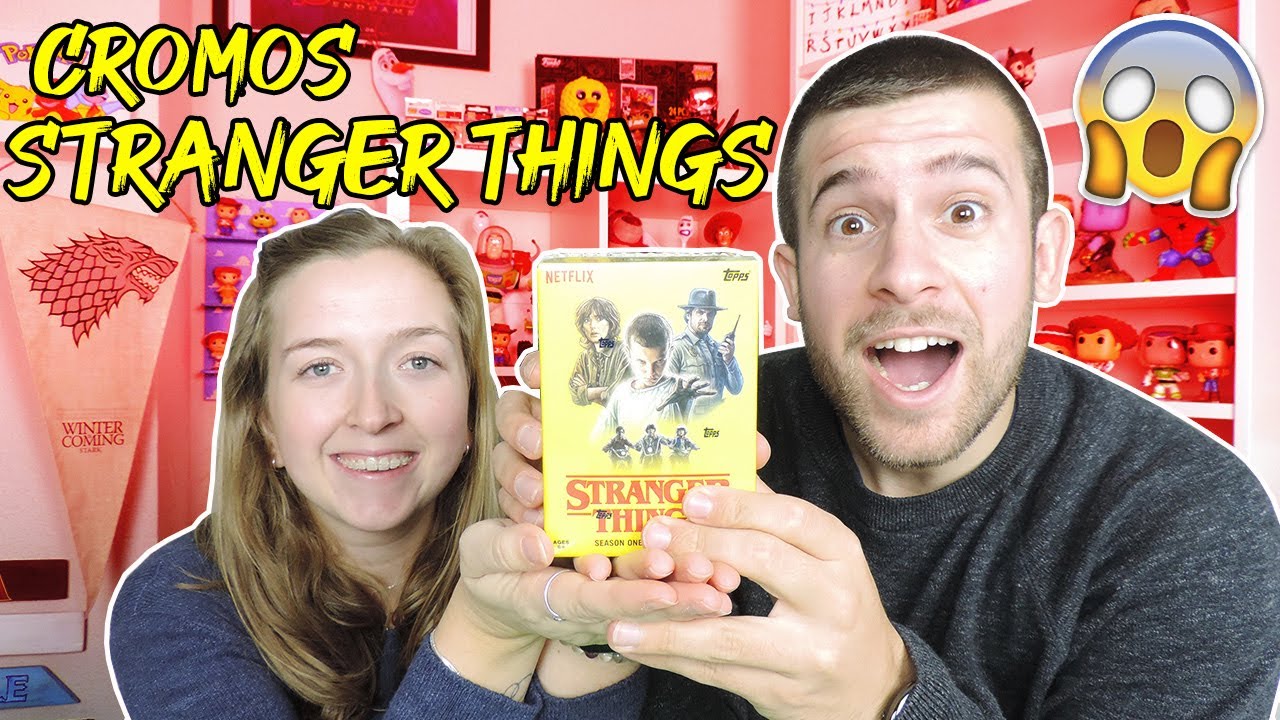 COLECCIÓN DE CARTAS de STRANGER THINGS!! | FIRMAS y PARCHES REALES EN EL INTERIOR!