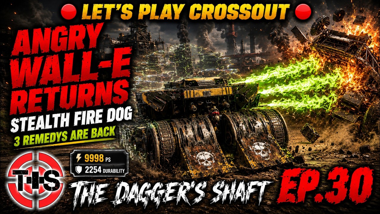 Angry Wall-E Returns! Stealth Fire Dog Build | Crossout EP.30