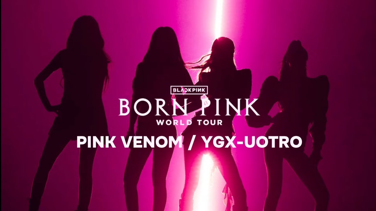 BLACKPINK - `Intro / Pink Venom [ Remix YGX Uotro | Liev Band Studio Version | BORN PINK TOUR ]