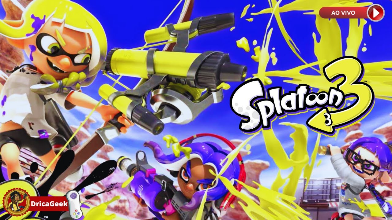 🔴Splatoon 3 - Play na Hora do Almoço - Bora Pro Game.