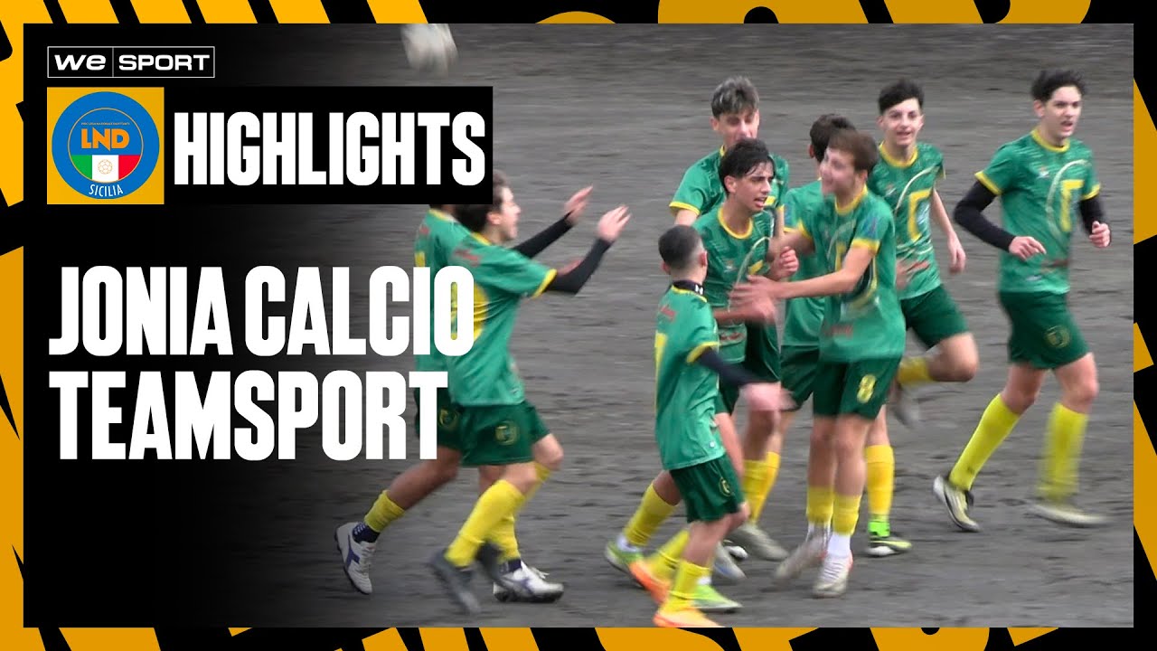 Jonia Calcio vs Teamsport (Under 15 Elite - Giornata 14 - Girone B)