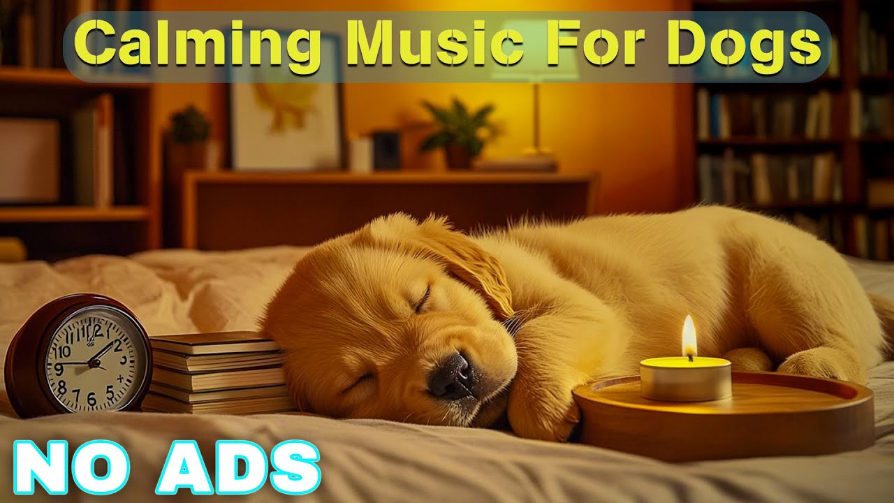 12 HOURS of Relaxing Music For Dogs 🐶Calming Dog Music 🎧 Pet Music 💖 Dog Healing Sleep Music💫