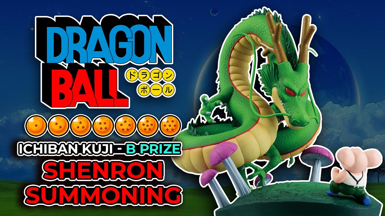 Dragon Ball Shenron / Shenlong figure +, Oolong! Dragon History II  一番くじ ドラゴンボール