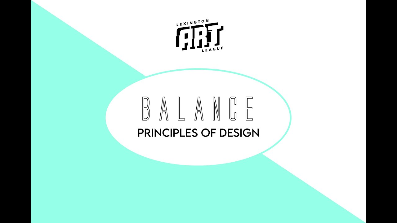 Principles of Design: Balance