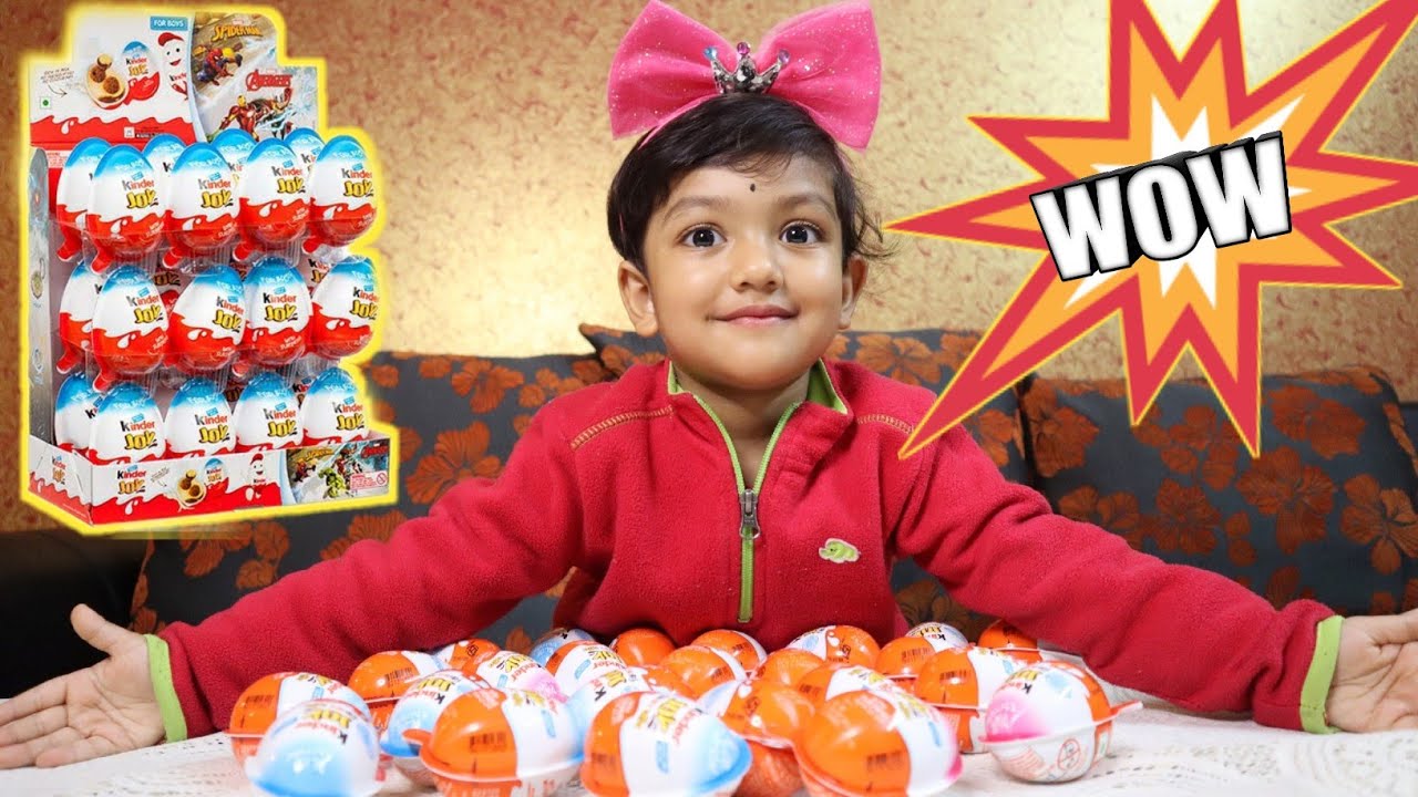আবার এতগুলো Surprise!! সব খুলবো আমি😍 | Kinder Joy Surprise Opening | Ruhi's World