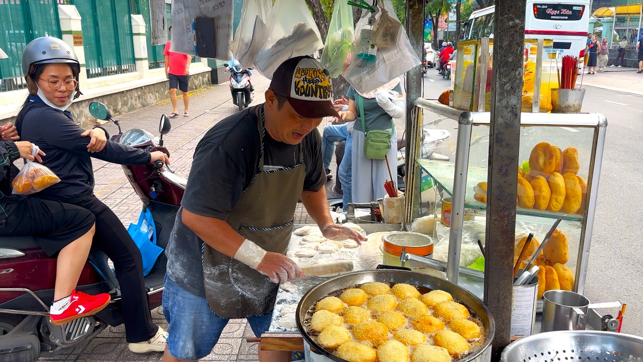 Insane Speed!! Fastest Fried Bao Master And Ultimate Fried Food Feast in Vietnam
