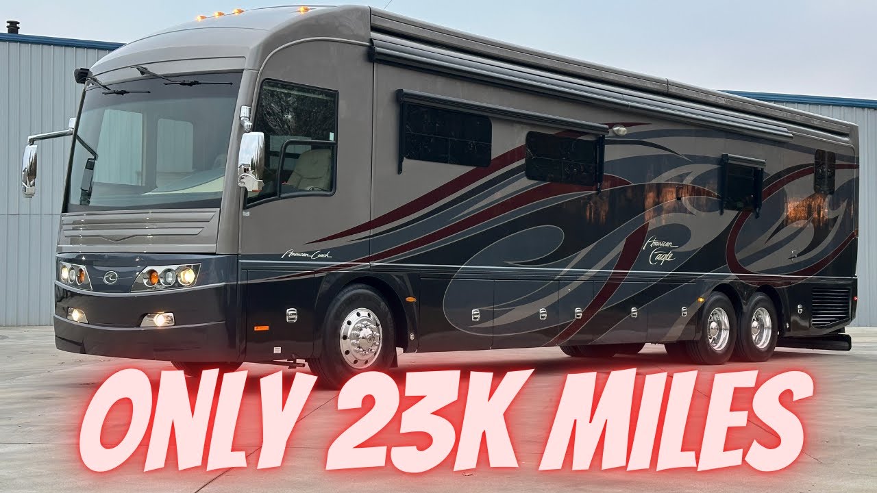 Amazing Used Diesel Pusher Motorhome! 2014 American Coach American Eagle 45A