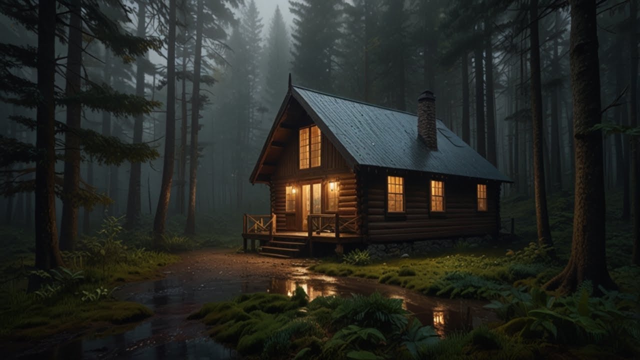 Calming Rain & Thunder Sounds for Sleep