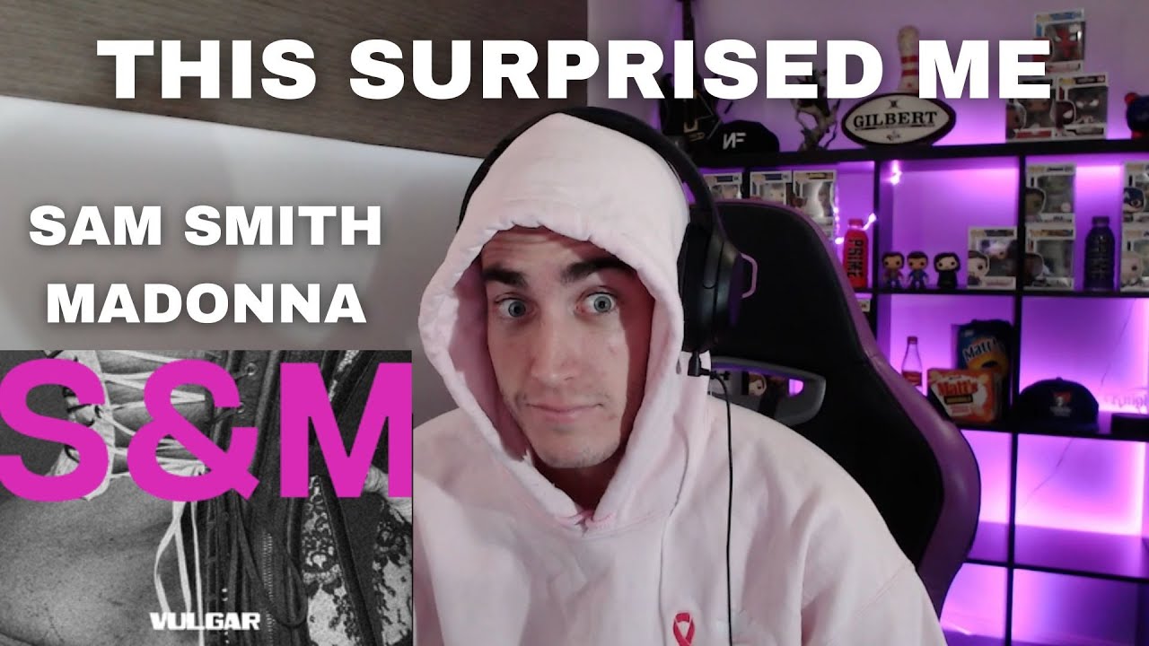 SAM SMITH - VULGAR [WITH. MADONNA] | NOT WHAT I WAS EXPECTING AT ALL!! (REACTION)