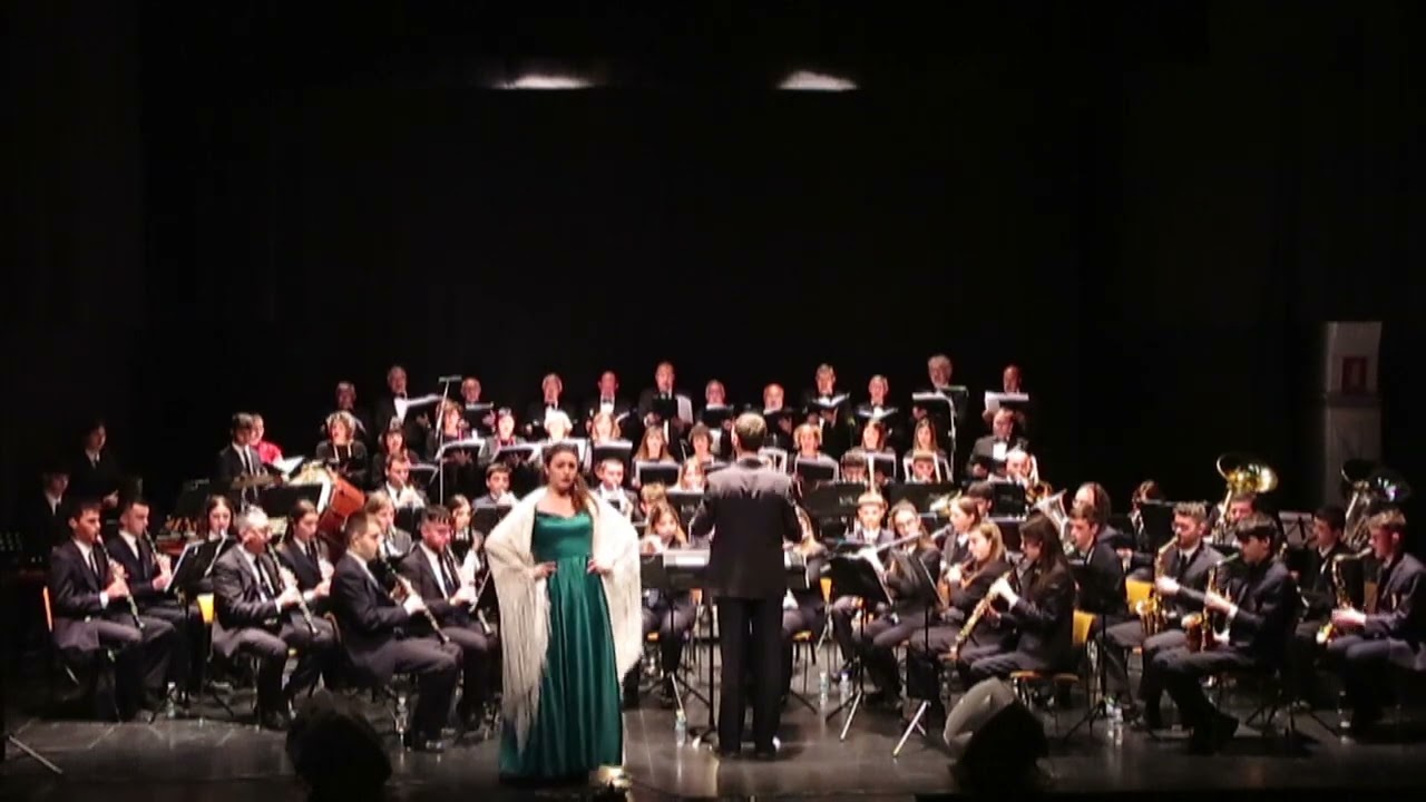 La Gran Vía. Chotis del Eliseo. Federico Chueca. Nora Pérez Tiebas. Banda Municipal de Sangüesa.