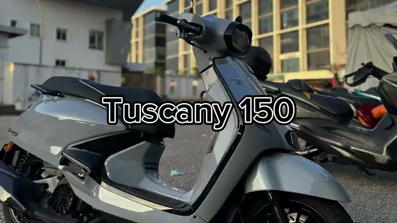 SYM TUSCANY 150  ALA VESPA #SYMMoto#tuscany #TundukUdang
