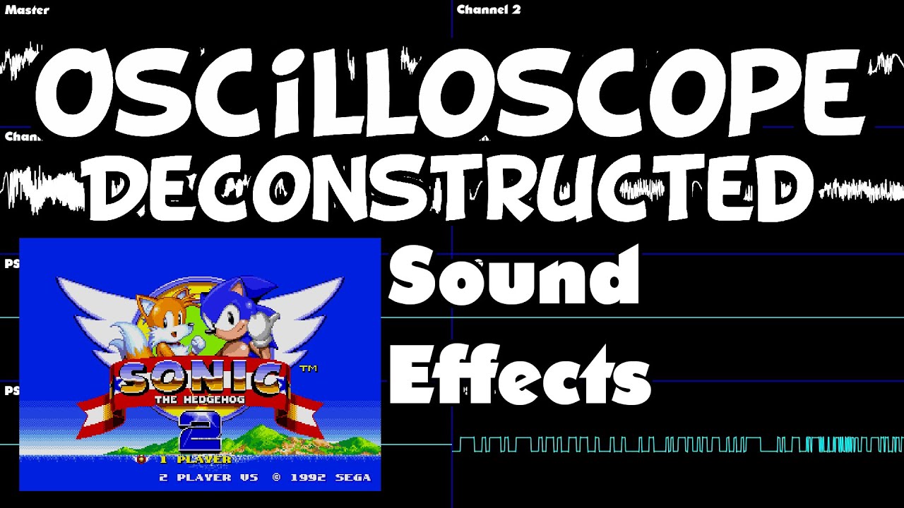 Sonic 2 - Sound Effects - Oscilloscope Deconstruction