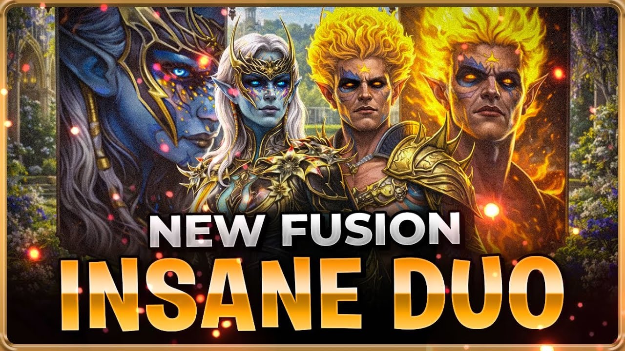 HOLY...  Valentines Fusion Revealed! Noldua The Gloaming Raid: Shadow Legends