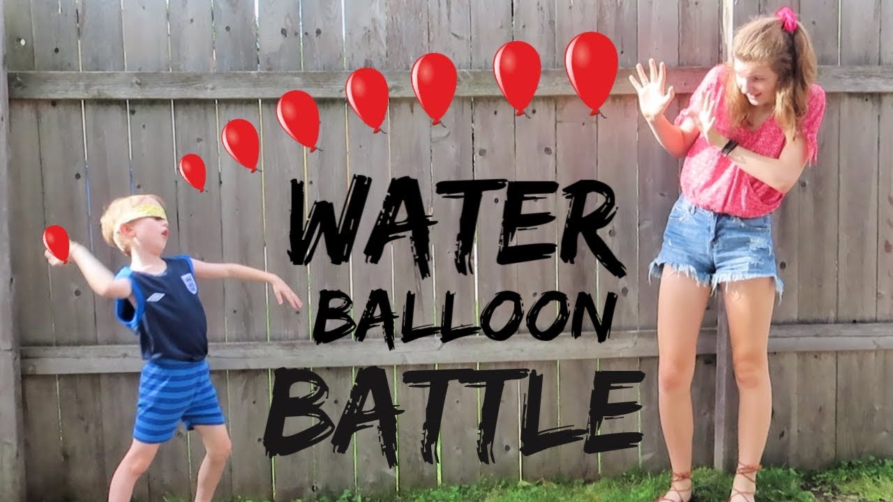 WATER BALLOON BATTLE! | Match Up
