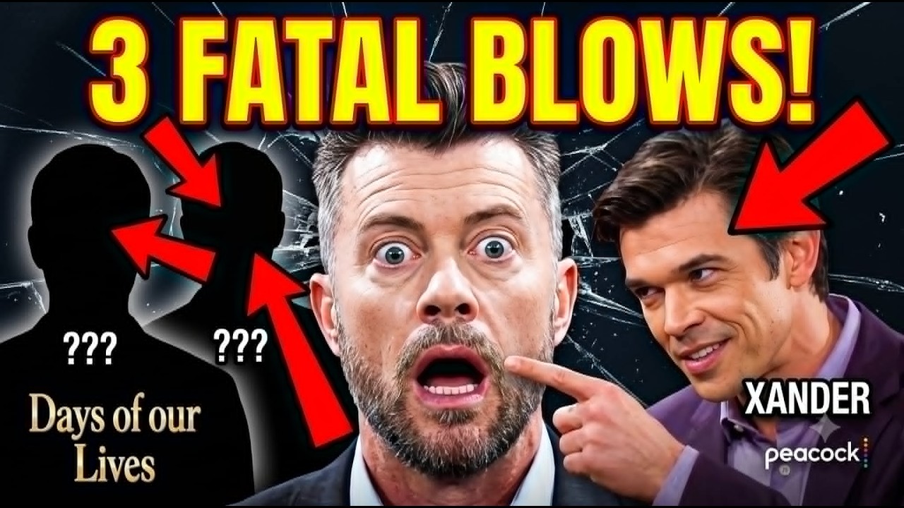 Days of our lives: 3 DEVASTATING BLOWS FOR EJ NEXT WEEK! Xander Delivers The Final Strike!
