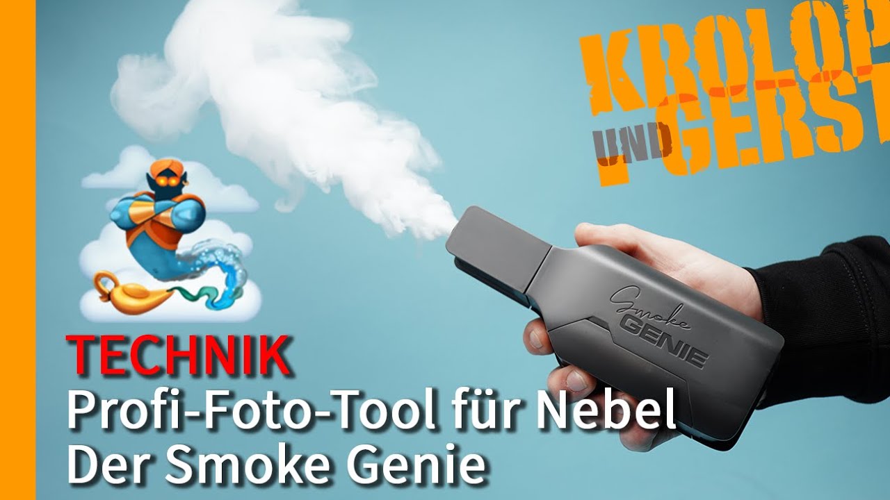Profi-Foto-Tool für Nebel - Der Smoke Genie 📷 Krolop&Gerst