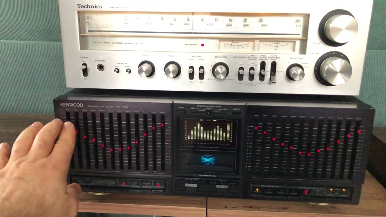 Kenwood GE-1100 Stereo Graphic Equalizer (1984-95)