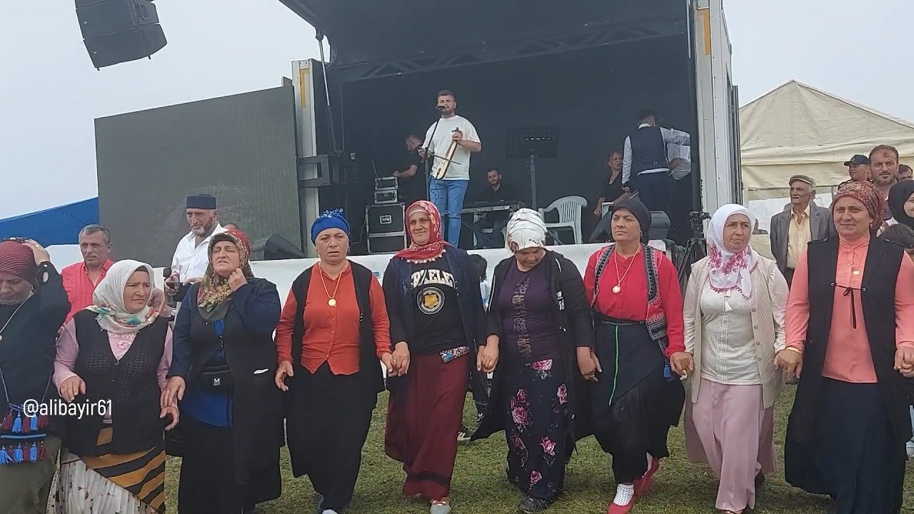 Taşlıoba Kurtdüzü Yayla Şenliği 2022 Horon Kemençe Enes Akyüz