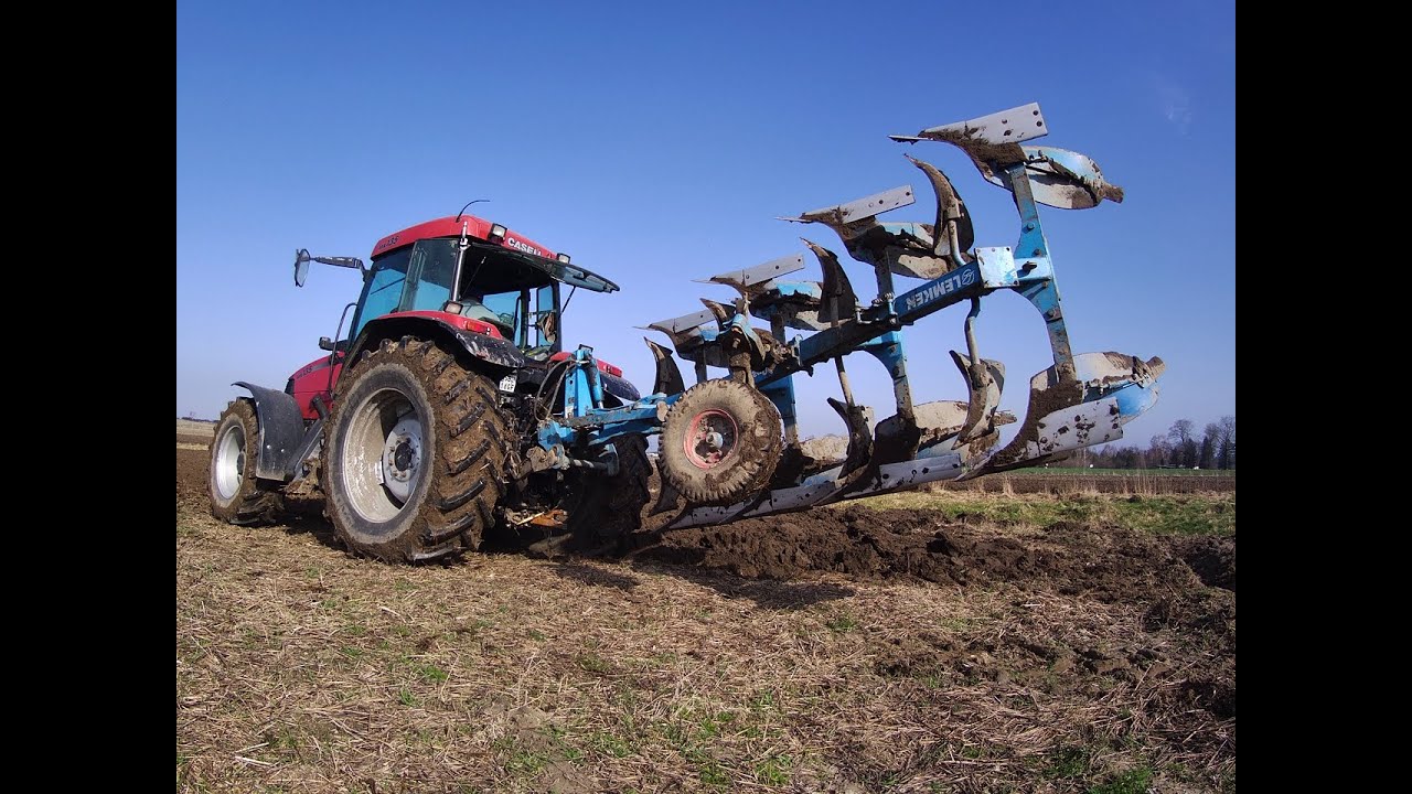 ORKA PO OBORNIKU POD KUKURYDZĘ 2024 / GR PUSTELNIK / CASE IH MX 135 / LEMKEN OPAL 120
