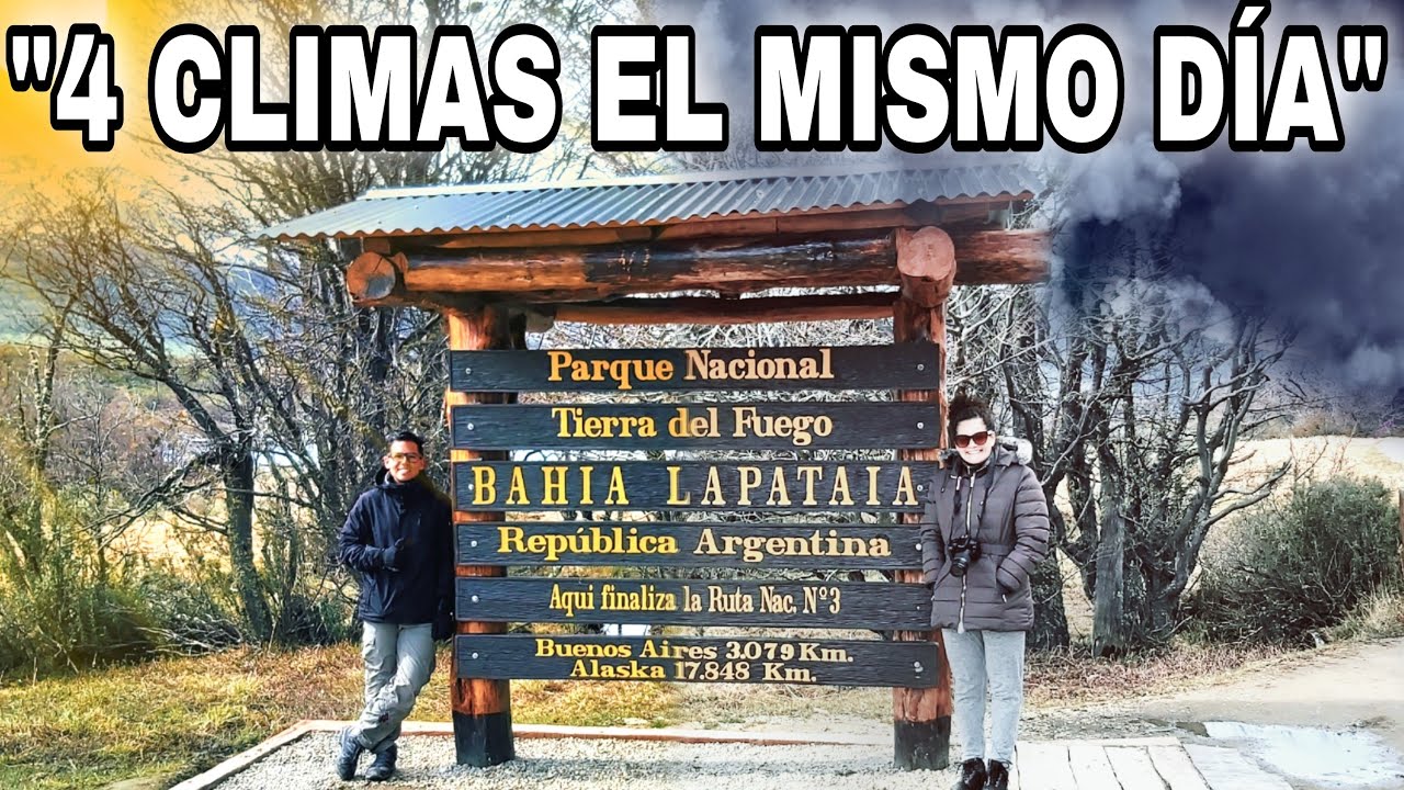 Parque Nacional Tierra del Fuego en 4K  Ushuaia Lapataia Fin del Mundo/ Yendegaia