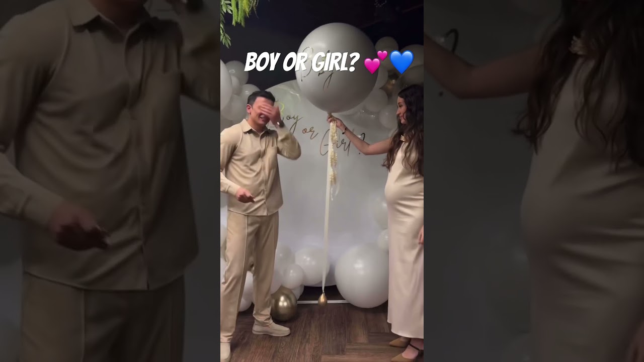 GENDER REVEAL!! CHECK OUT DADS REACTION!! 💕💙CONGRATS!!!🙌🏼 Credit: @dr.korobko.darya_
