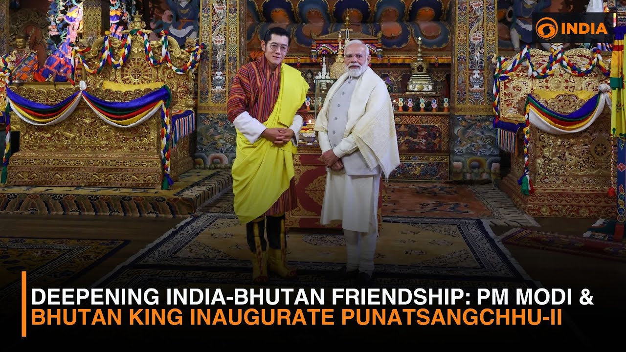 Deepening India-Bhutan Friendship: PM Modi & Bhutan King Inaugurate Punatsangchhu-II