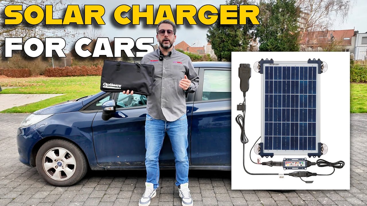 The OptiMate Solar DUO 10W Car Kit UNBOXED