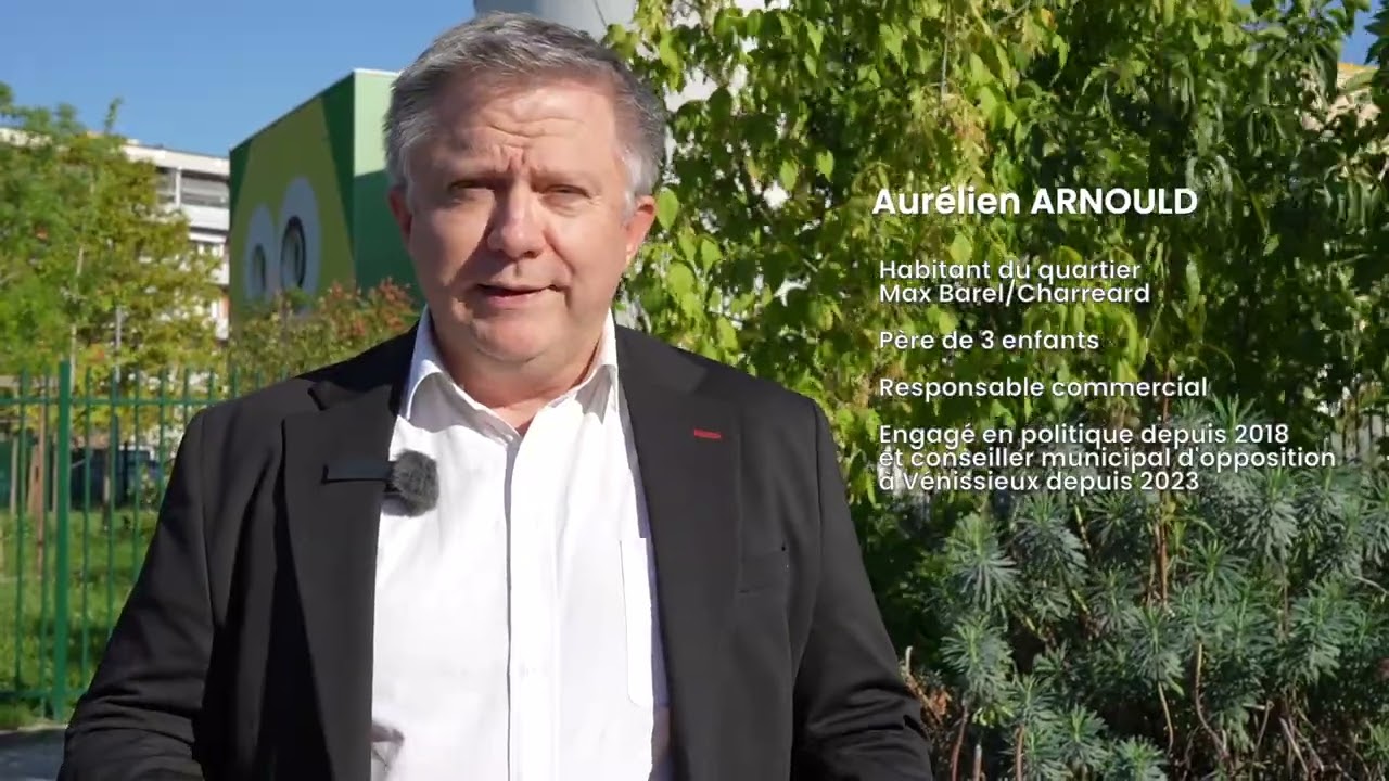 Aurélien Arnould - Vénissieux Plurielle