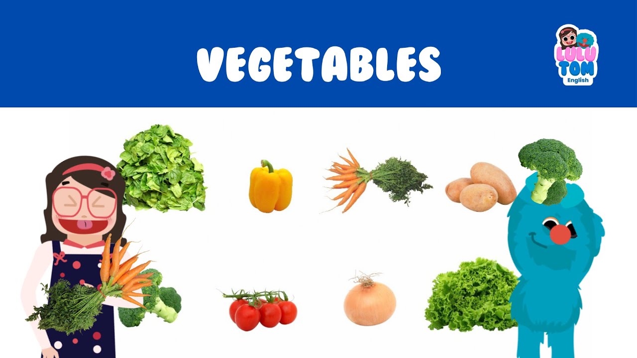 My First Words: Vegetables | Spanish | LuluTom