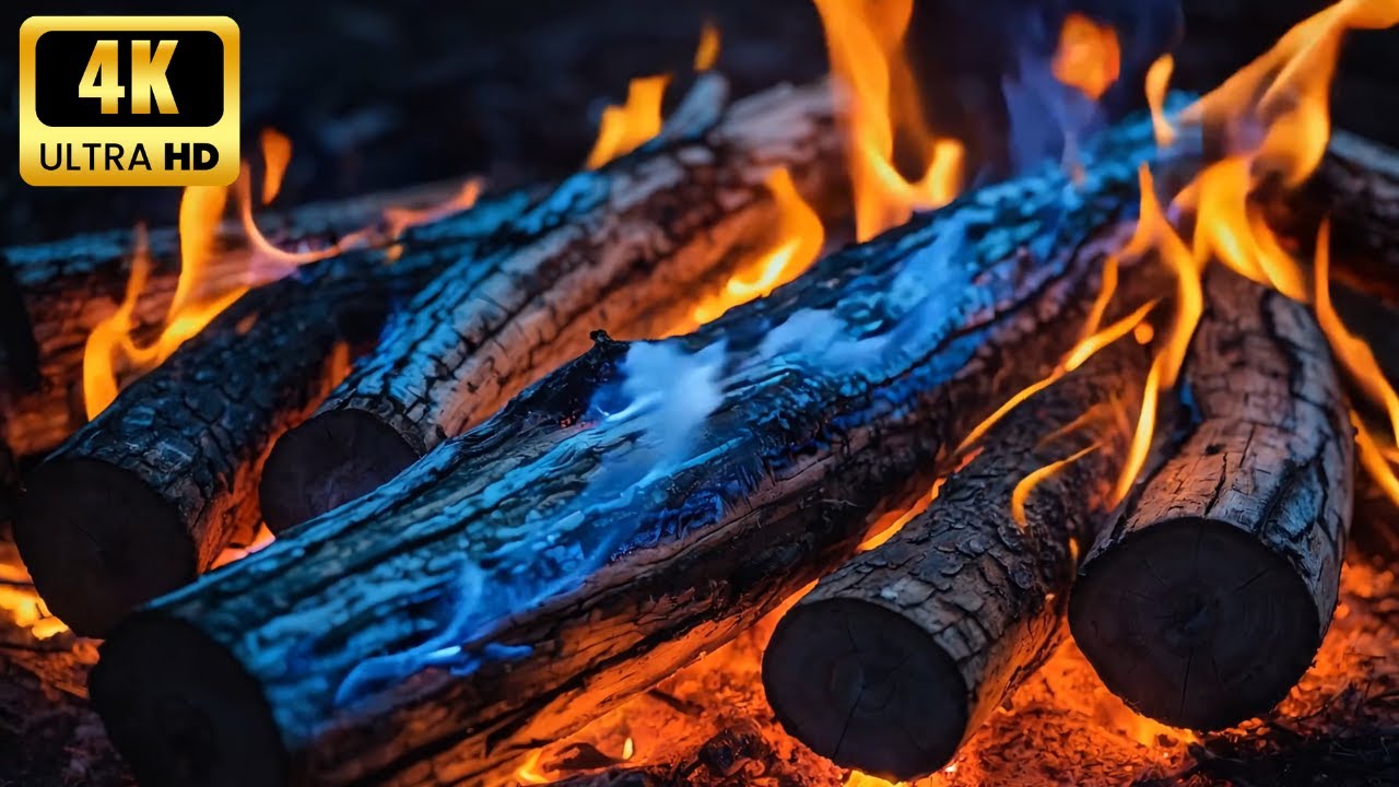 🔥 Fireplace Sounds for Sleep 🌙 Cozy Winter Cabin Vibes V1