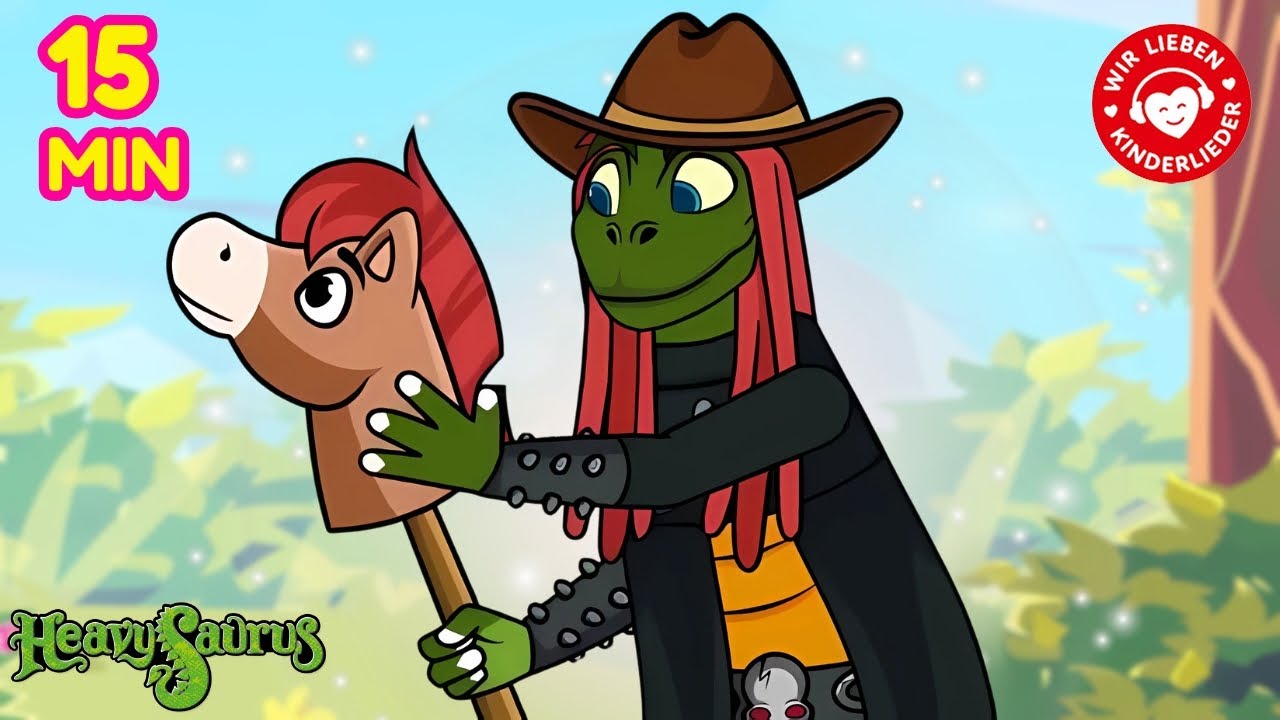 Das Pferd von Komppi Momppi – Heavysaurus | Dino Metal für Kids! 🦖