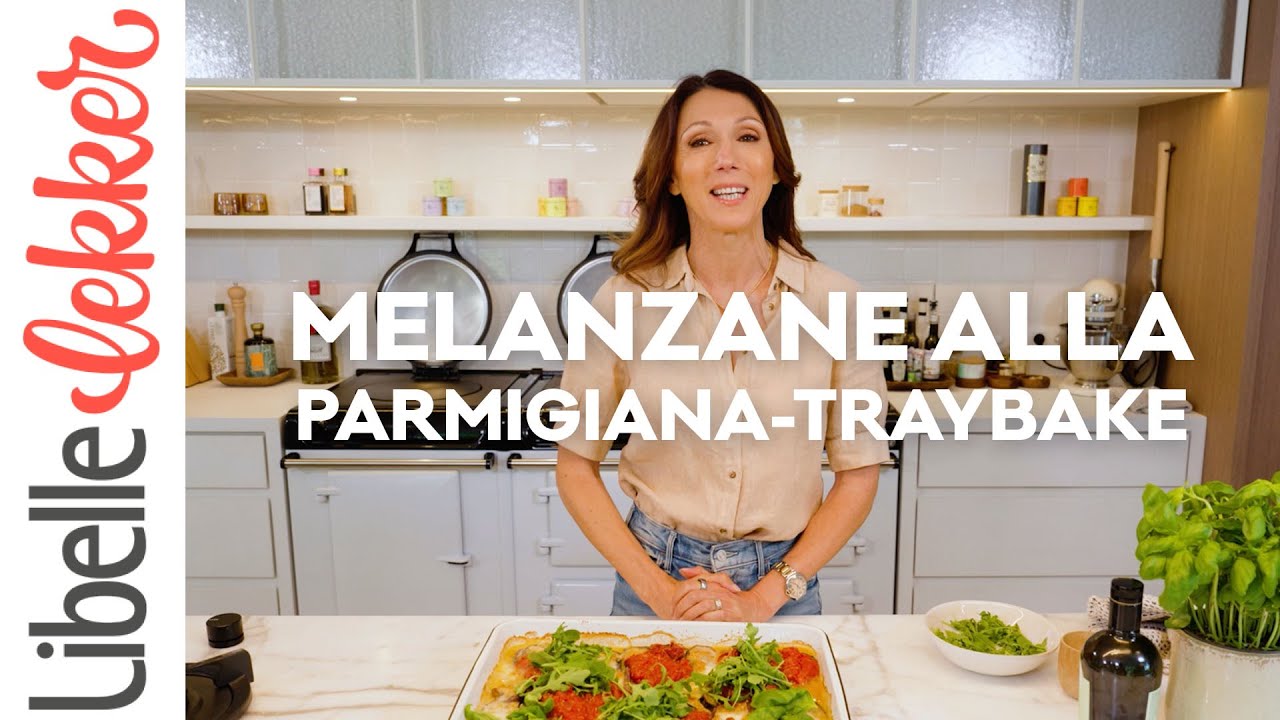 Melanzane alla parmigiana-traybake van Sandra Bekkari