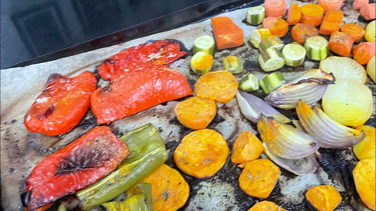 شوربة الخضار مشوية في الفرن لذيذة روعة جربوها 
