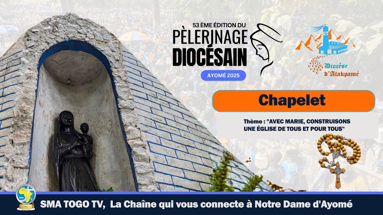 DIOCÈSE D'ATAKPAME : PÈLERINAGE MARIAL À AYOMÉ - Déc 2025 - Chapelet - Mystère Joyeux/Enseignement