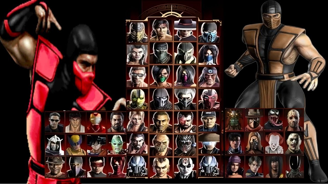 Mortal Kombat 9 - ERMAC & TREMOR UMK3 MOD - NEW Medium Tag Ladder Gameplay