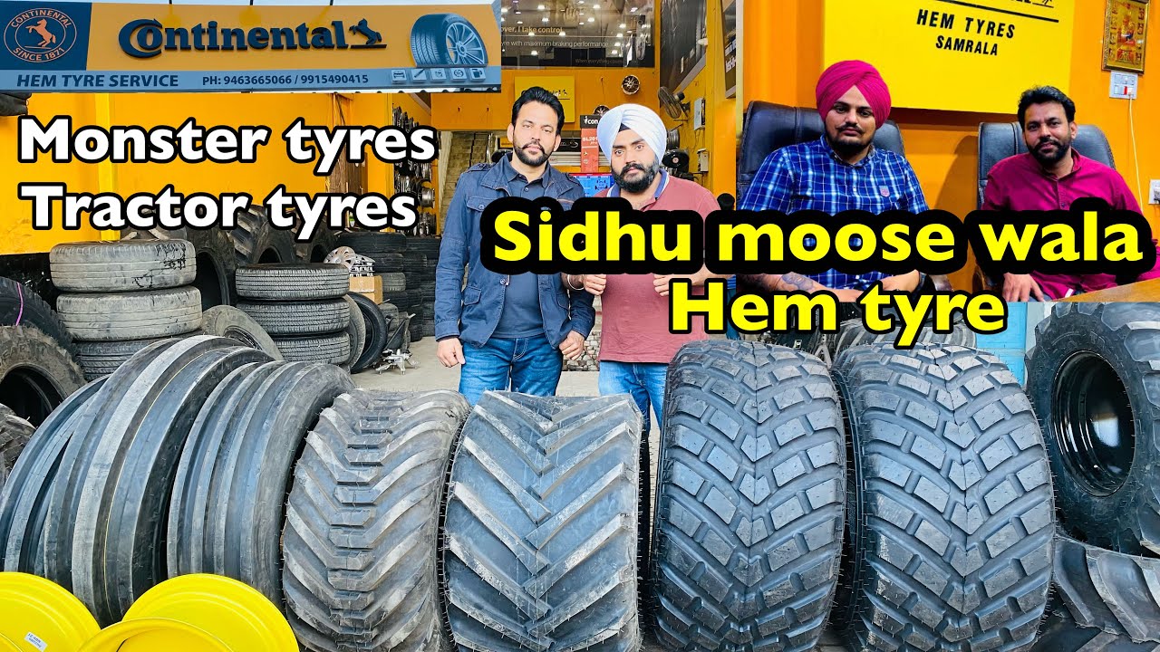 Sidhu moose wala | Modified tractor | hem tyre samrala | modified club