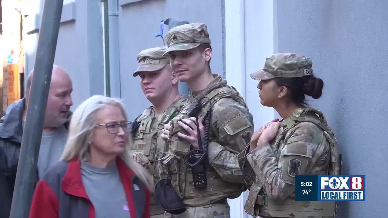 Louisiana National Guard operation winding down in New Orleans