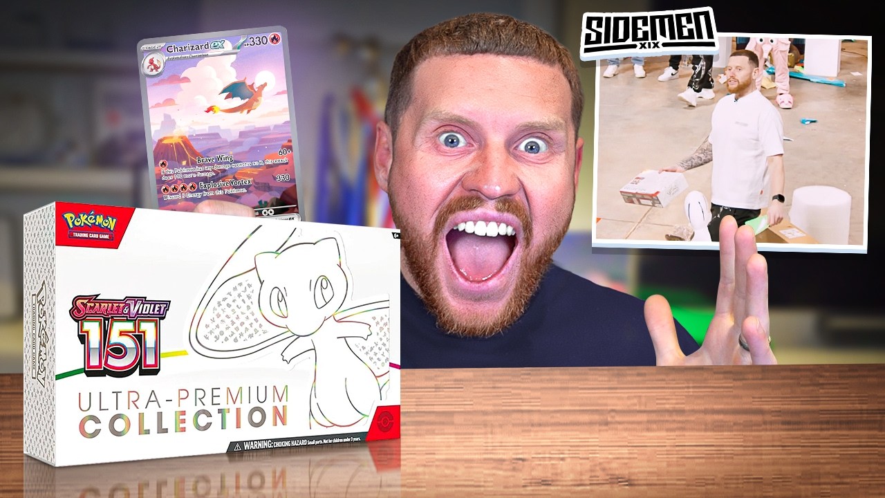 I Got This Pokémon 151 Box in a Sidemen Video…