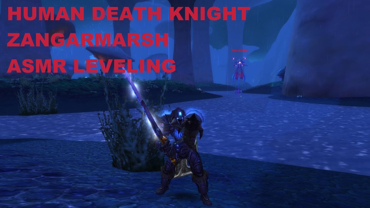 WoW Wrath of the Lich King Classic, ASMR Death Knight Zangarmarsh Leveling, No Commentary