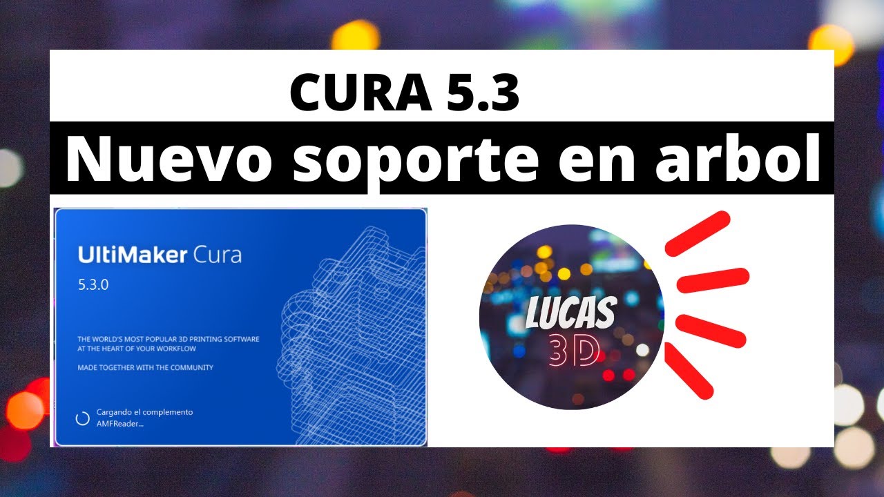 Soportes en CURA 5.3 #cura #impresión3d