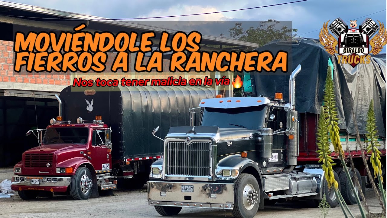 Tocó moverle los fierros a la ranchera porque adelantamos en una curva MENOS MAL TIENE UN ISX475 😂