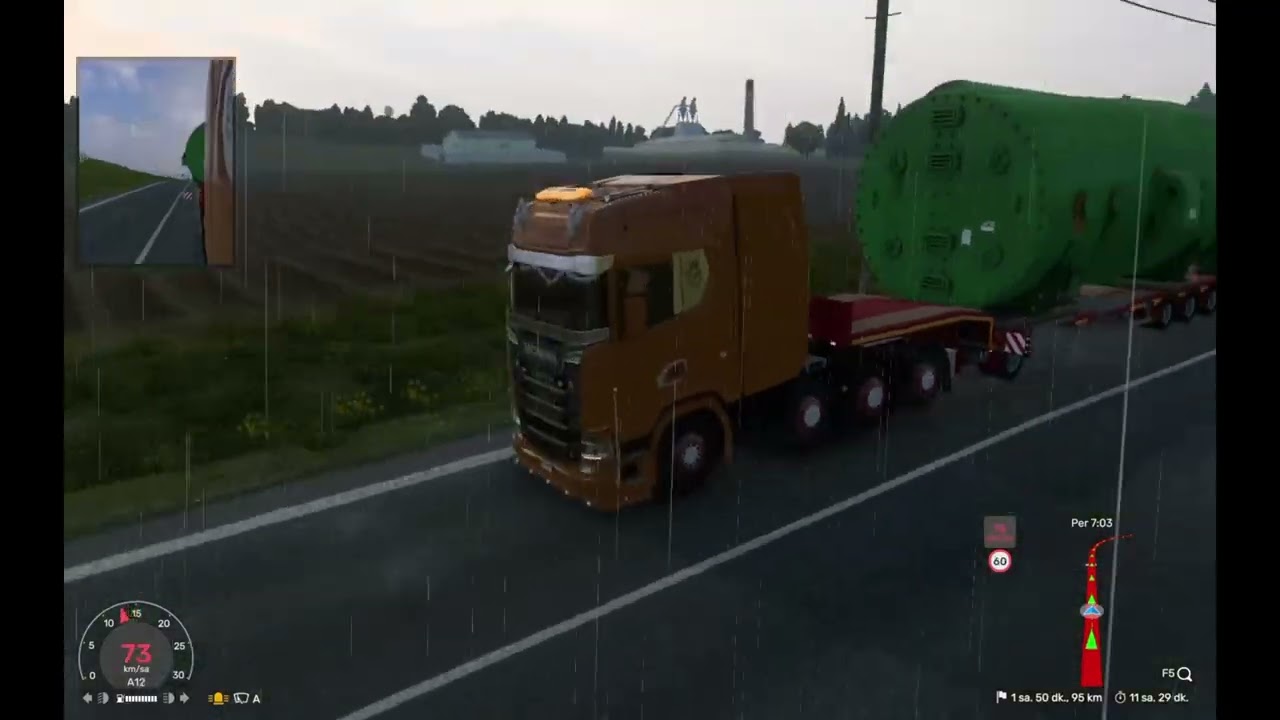 Ets 2 Special Transport (80 TON KONDANSATÖR) / ETS 2 DLC TONAJLI YÜK