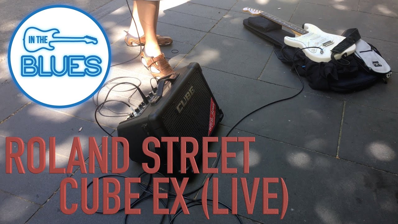Roland Street Cube EX Busking / Quick Live Play Test with Ric 🎸
