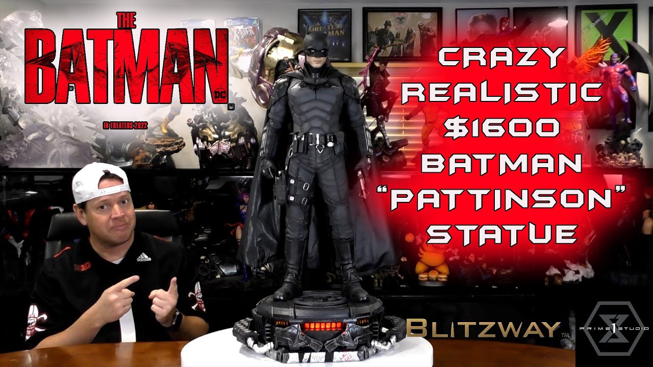 $1600 Statue of ROBERT PATTINSON as BATMAN by @Prime1Studio