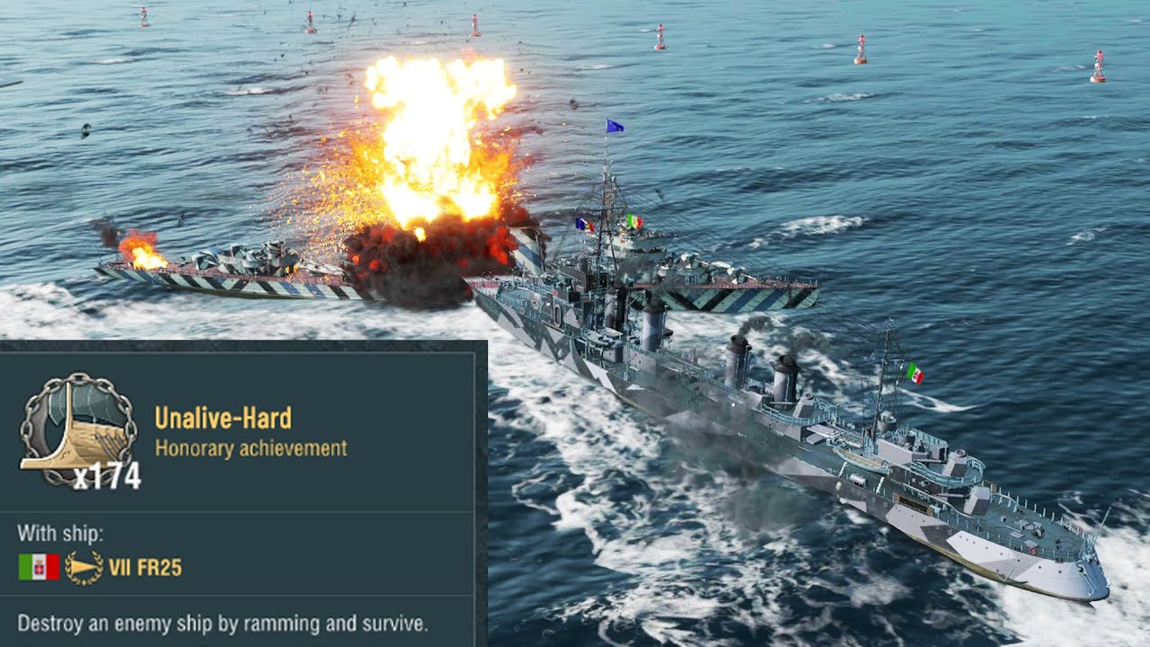 World of Warships - UNALIVE-HARD # 174 - FR25 vs Minsk (Ranked)