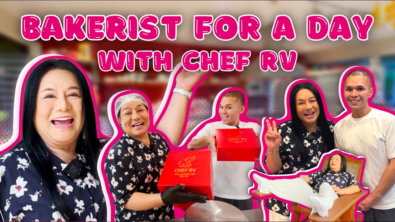 GAANO KAYAMAN SI CHEF RV? 😲💸  (Bakerist & Cashieret for a day)  | Joel Cruz Official