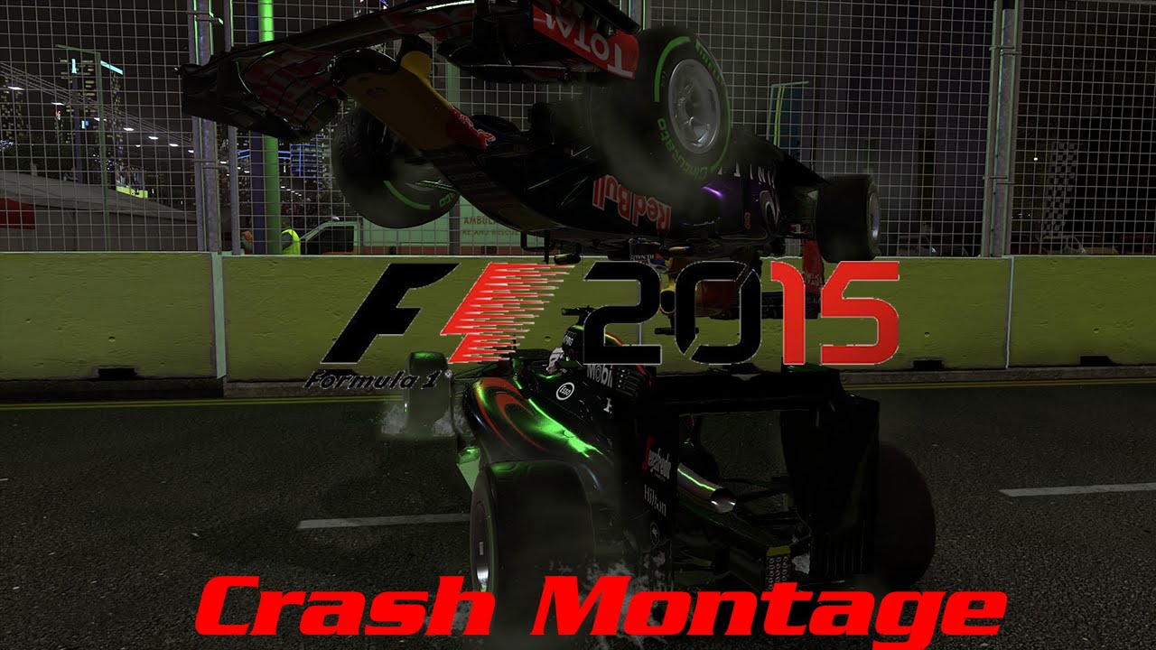 F1 2015 Game - Crash Montage