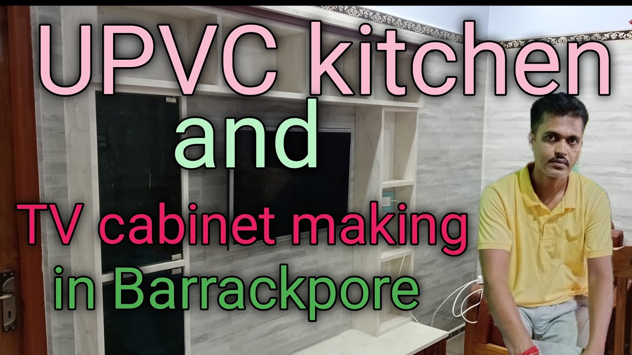 UPVC kitchen and TV cabinet making 